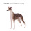 Brown Greyhound Model Ornament Desktop Decoration Toy Gift 8