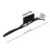 Heavy Duty Snow Shovel with Long Handle and Ice Scraper 3