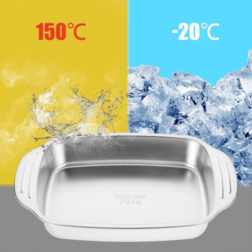 Metal Roasting Pan Small for Lobster Seafood Kitchen Use 2