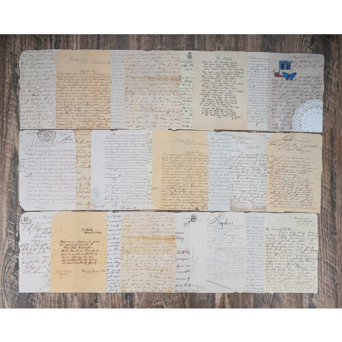 Vintage Ephemera Bundle Scrapbook Supplies 150 Pieces 1