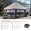 Icicle Christmas Lights White 400 LED 33 Ft 8 Modes 5