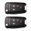 Replacement Remote Key Fob with Chip 4-Button 8
