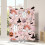 Flannel Blanket Pink Rainbow Halloween Print Reversible 2