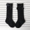 Baby Socks Soft Cotton Lace Bow Black One Size 2
