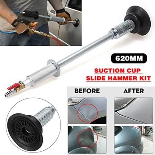 Pneumatic Dent Puller Kit with 3 Suction Cups 2