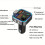 Bluetooth FM Transmitter Car Adapter with 38W USB Charger 2