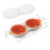 Microwave Egg Poacher Food Grade Double Cup 2-Pack 4