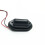 LED Car License Plate Lights Black Shell 12V 24V Waterproof 6