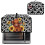 Toaster Oven Cover Highland Cow Sunflower Pattern 2