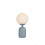 Paulmann Pauleen 48328 Table Light, Glowing, Charm, E14, max. 20W, Blue, White, Ceramic 2