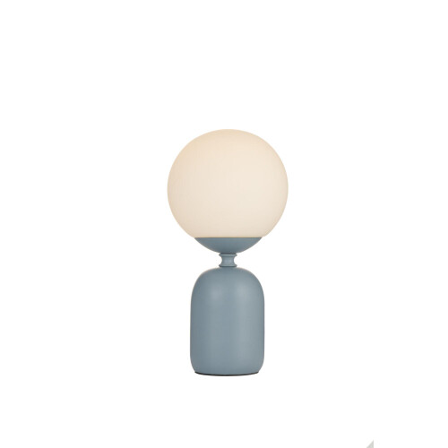 Paulmann Pauleen 48328 Table Light, Glowing, Charm, E14, max. 20W, Blue, White, Ceramic 1