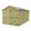8 x 16 Apex Shed Tanalised (Double Door, No Windows) 2