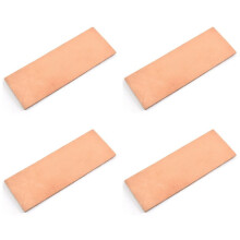 4X KnivbräDa Av LäDer Polering Slipare Sten LäDer Slipplatta Honing Strop Compound Slipning Knifeboard