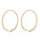 2X Retro  Vintage Fickurskedja Guld 1