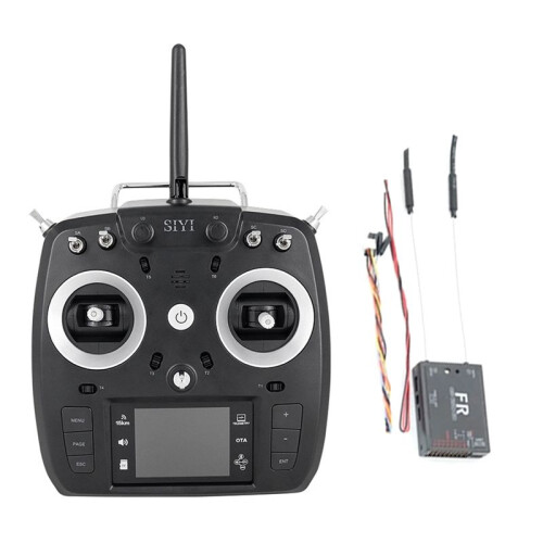 SIYI FT24 2.4GHz 12CH Long Range Transmitter with FR OTA Receiver, Drone Model Remote Control 15KM Range A 1