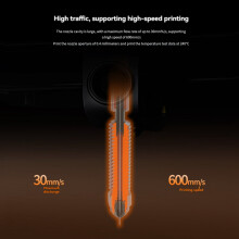 For K1C Hotend Ceramic Heating Block Kit Quick-Swap Nozzle Kit Heat Break Resistance Hotend for K1 Max