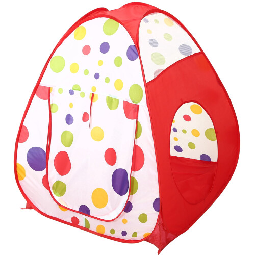 Kids Ball Pit Play Tent Foldable Pop-up with Crawl Tunnel 1