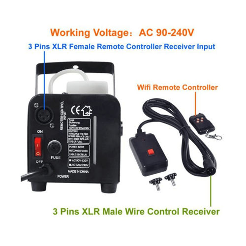 Wireless Remote Control for Smoke Machine 2 pcs 2