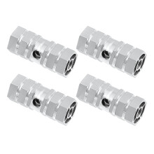 Bike Pegs Aluminum Alloy Rear Foot Pegs 4 Pcs