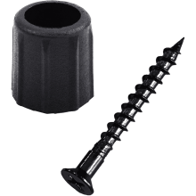 Baluster Connectors with Screws Round 100 pcs
