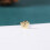 Butterfly Stud Earrings Gold Color 1 Pair 3