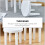 Plastic Footstool Low Height Non-Slip 1 Piece 7