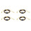 4X Rasta Jamaica Reggae LäDerarmband 1