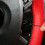 Hand-sewn leather steering wheel cover black 38cm 5