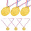Bronze Soccer Medals Gold Award 6 pcs 3