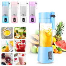 Mini electric juicer for fruits and vegetables, portable