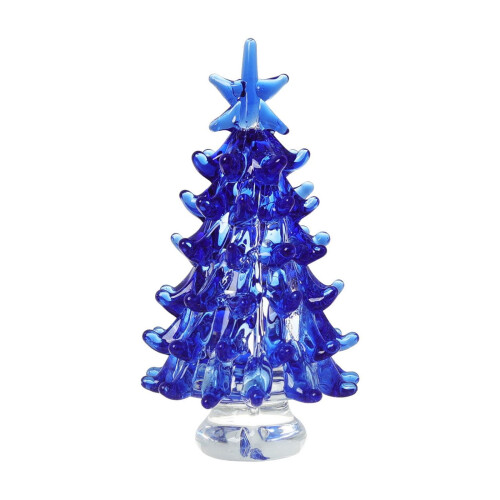 Crystal Glass Christmas Tree Figurine Holiday Decoration 1