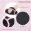 Adjustable Dumbbell Hand Weights Set of 2 – 2 lbs (0.9 4