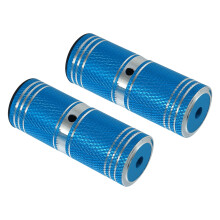 Bike Pegs Aluminum Alloy Blue 2 Pcs