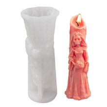 Halloween Candle Silicone Mold Pumpkin Skull 12 pcs