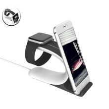 Seasamh Duga Muirir 2-in-1 do Apple Watch agus iPhone