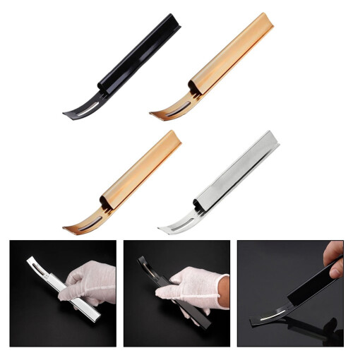 Leather Cutting Tool Set Edge Scraper Spatula 17cm Steel 1