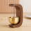 Solid Wood Suction Door Chime Brass-Style Magnetic Bell 1 1