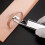Leather Cutting Tool Set Edge Scraper Spatula 17cm Steel 8