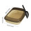 Semi-Enclosed Cat Litter Box with High Sides Removable Pan 3