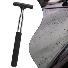 Car Rearview Mirror Wiper Stainless Steel Telescopic