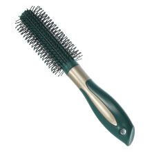 Curling Roller Hair Comb Plastic Vented Green 8.86" x 1.57"