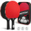 Ping Pong Paddles Set with Balls and Storage Case 1
