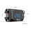 LED Digital Clock Voltmeter Temperature Display IP67 7