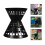 Plastic Flower Fixing Stand Black 4 Pieces 1