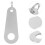 Motorcycle Bike Bell Hanger with Mounting Hardware Set 2