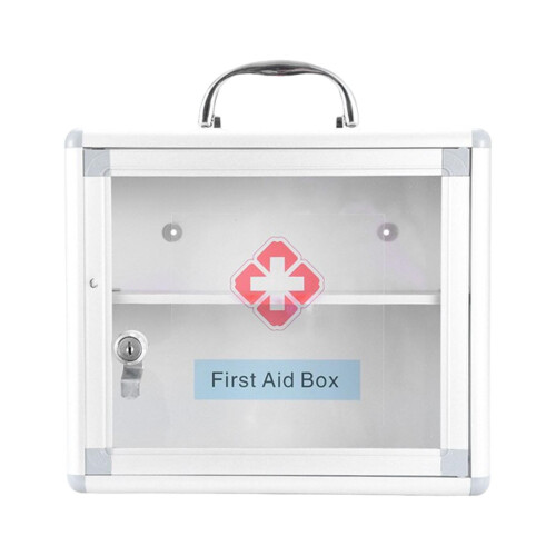 First Aid Wall Cabinet for Home Office Business Storage Case 1