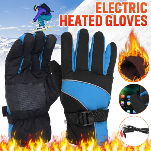 Electric Heated Gloves 12V Touch-Screen Waterproof