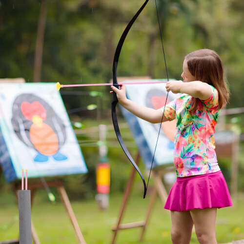 BASIOUS Cup Arrows for Kids Archery Set 6PCS 2