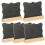 Wood Chalkboard Easel Signs 5 Pieces 4