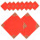 Blank Fu Character Red Xuan Paper 20 Pieces 3